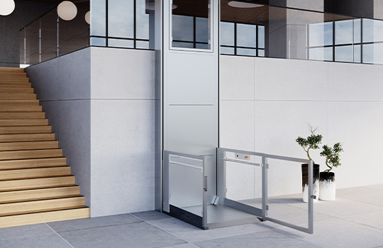 Application example SIGMA wheelchair lift