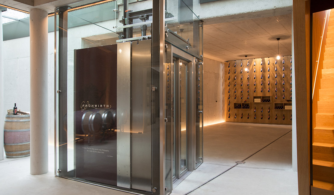 Anwendungsbeispiel für einen Personenaufzug, Frühwirth